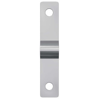 Produktbild för Slagsplåt 12 pcs Silver 50 x 10 x 1,2 mm Järn
