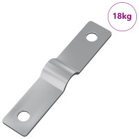 Produktbild för Slagsplåt 9000 pcs Silver Järn