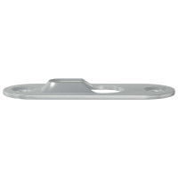 Produktbild för Nyckelhål Hängare 12 pcs Silver 45 x 16 x 3.5 mm Järn