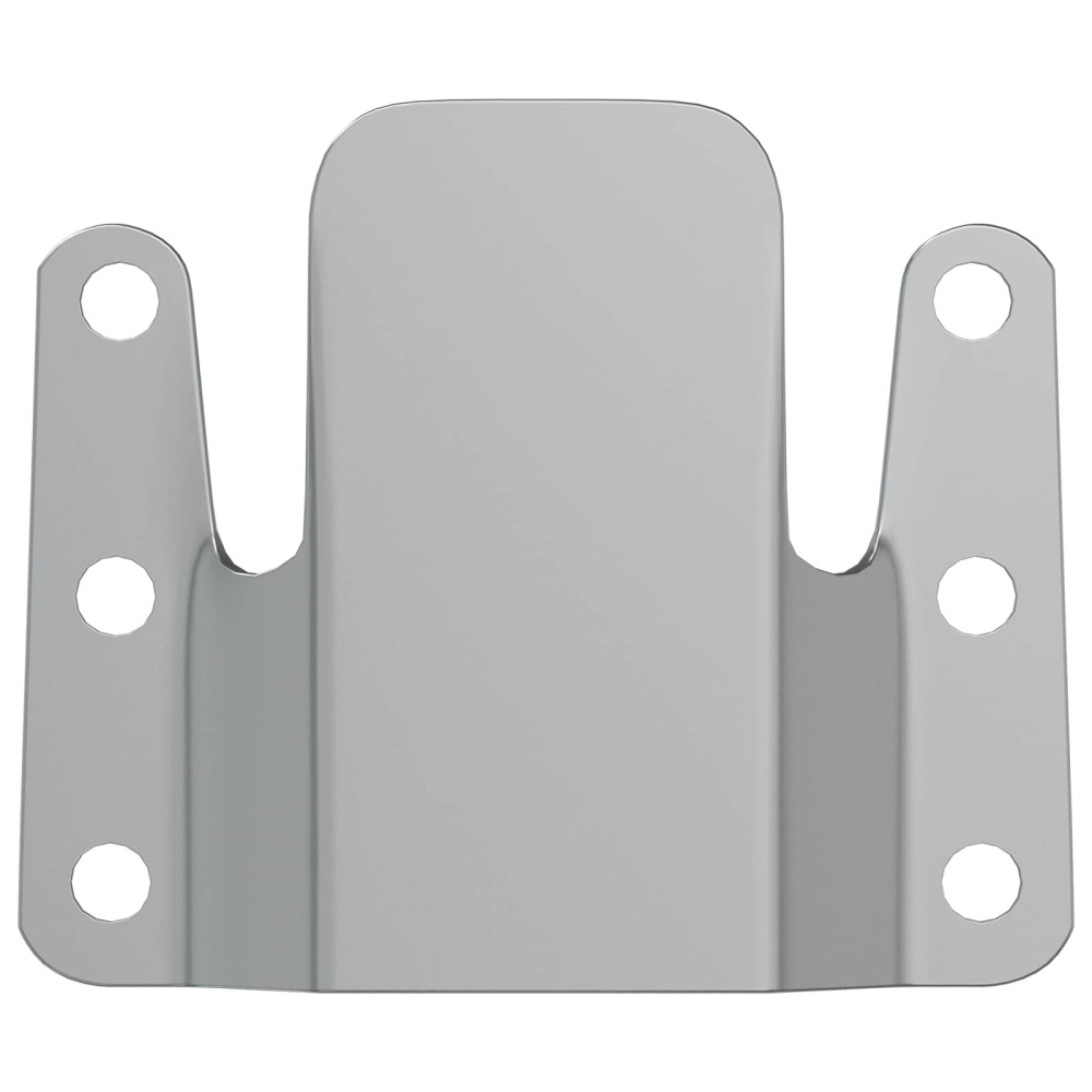 Produktbild för Flush Mount-Bracket 419 pcs Silver 75 x 66 x 1,4 mm Stål