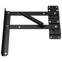 Produktbild för Sänglyftmekanism 2 pcs Svart 340 x 95 x 40 mm Järn
