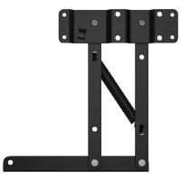 Produktbild för Sänglyftmekanism 2 pcs Svart 340 x 95 x 40 mm Järn