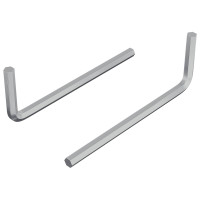 Produktbild för Sexkantnyckel 2 pcs Silver 20 x 52 mm Stål