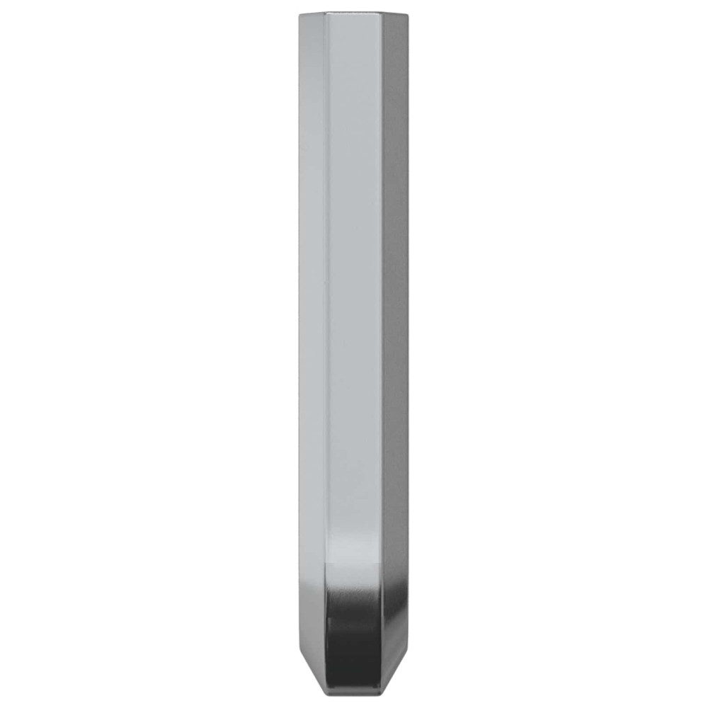 Produktbild för Sexkantnyckel 2 pcs Silver 20 x 52 mm Stål