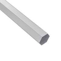 Produktbild för Sexkantnyckel 2 pcs Silver 20 x 52 mm Stål