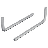 Produktbild för Sexkantnyckel 2 pcs Silver 22 x 66 mm Stål