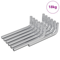 Produktbild för Sexkantnyckel 1800 pcs Silver 32 x 86 mm Stål