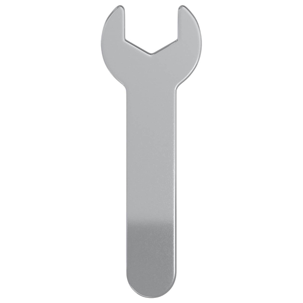 Produktbild för Blocknyckel 12 pcs Silver 13 mm Järn