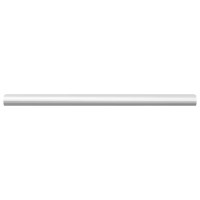 Produktbild för Klädstång 2 pcs Silver 264 x 15 x 29 mm Aluminiumlegering