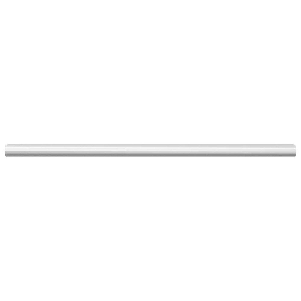 Produktbild för Klädstång 12 pcs Silver 371,5 x 15 x 29 mm Aluminiumlegering
