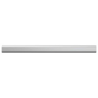 Produktbild för Klädstång 2 pcs Silver 464 x 15 x 29 mm Aluminiumlegering