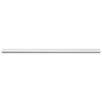 Produktbild för Klädstång 12 pcs Silver 464 x 15 x 29 mm Aluminiumlegering