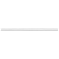 Produktbild för Klädstång 2 pcs Silver 472 x 15 x 29 mm Aluminiumlegering