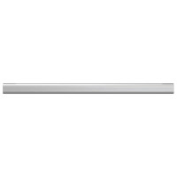 Produktbild för Klädstång 12 pcs Silver 472 x 15 x 29 mm Aluminiumlegering