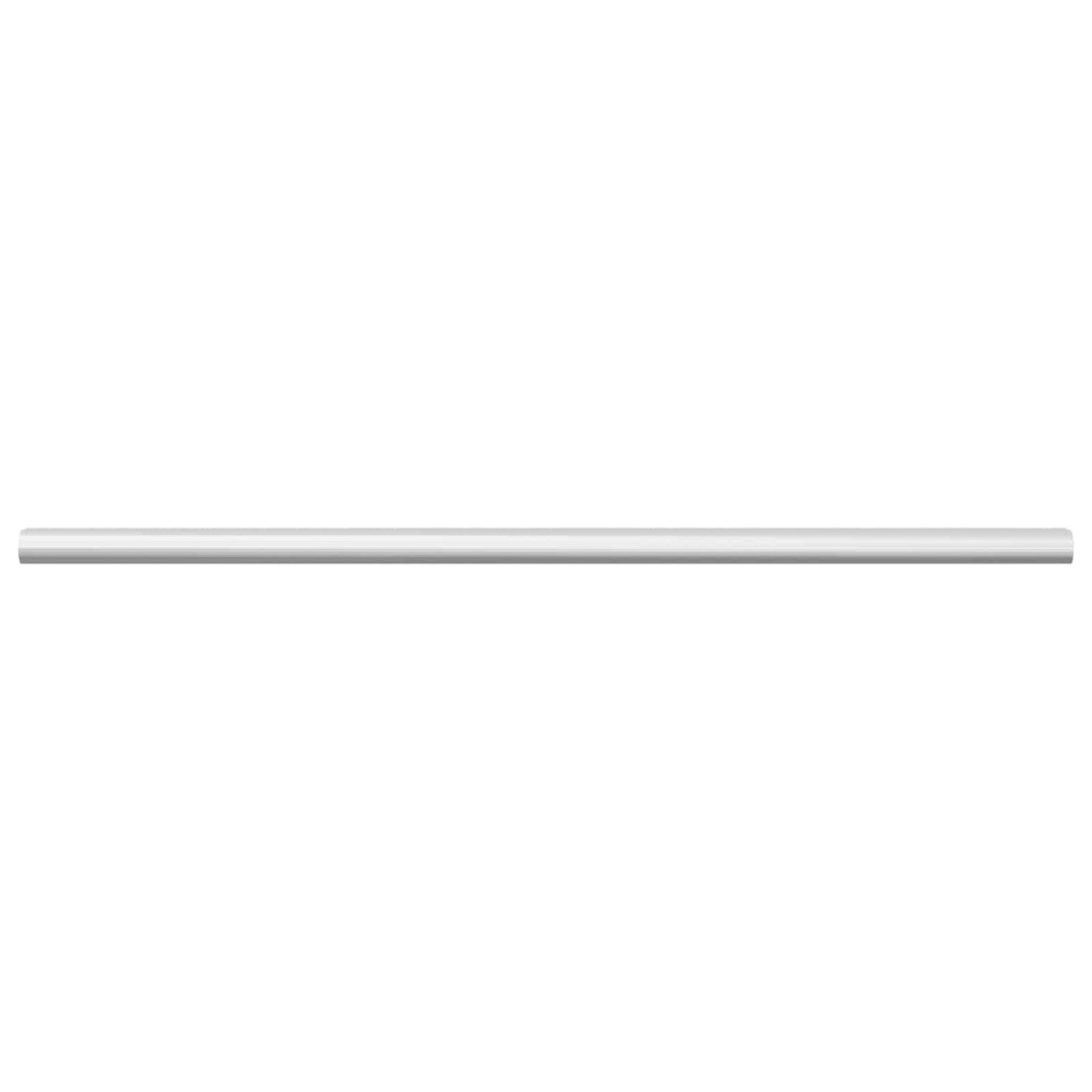 Produktbild för Klädstång 12 pcs Silver 472 x 15 x 29 mm Aluminiumlegering