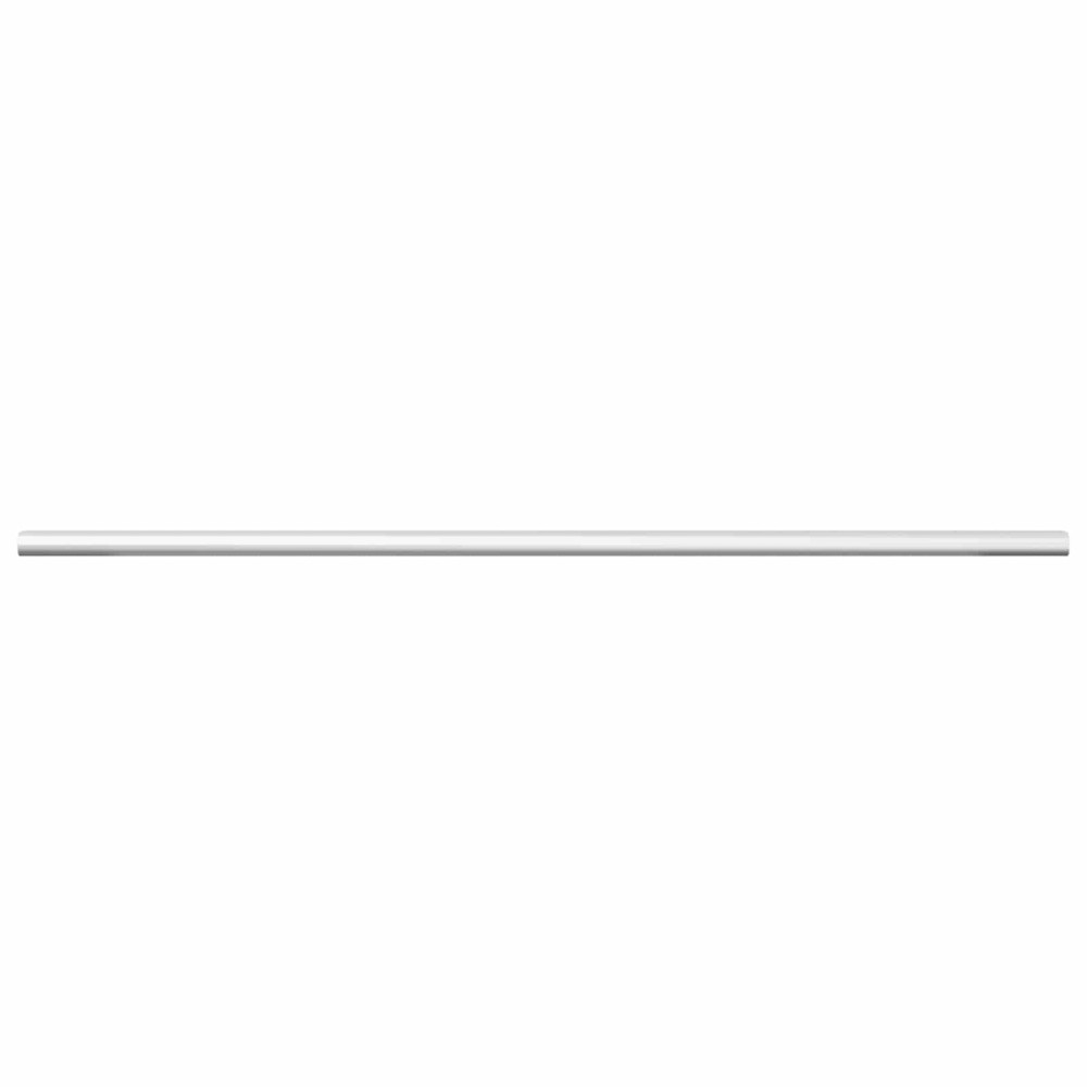 Produktbild för Klädstång 12 pcs Silver 664 x 15 x 29 mm Aluminiumlegering