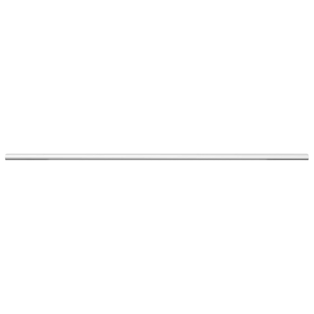 Produktbild för Klädstång 2 pcs Silver 764 x 15 x 29 mm Aluminiumlegering