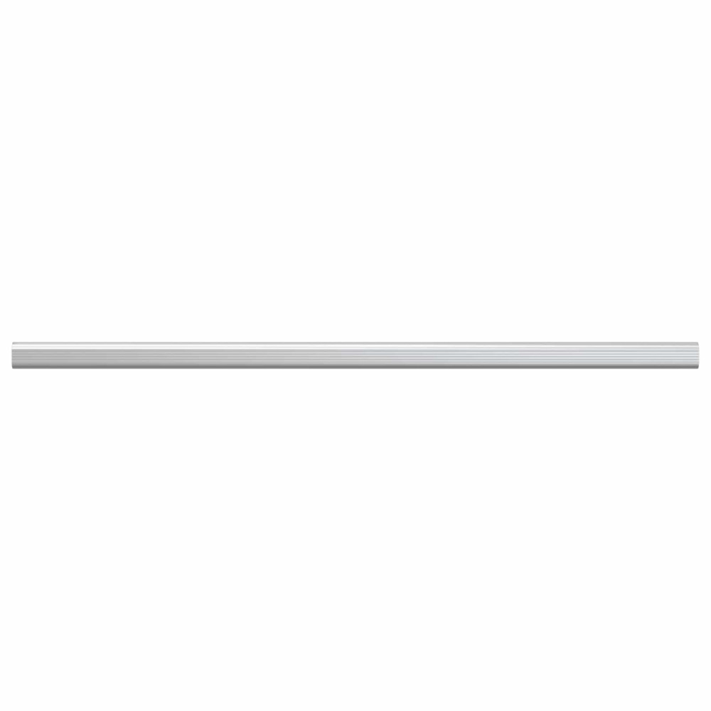 Produktbild för Klädstång 12 pcs Silver 764 x 15 x 29 mm Aluminiumlegering