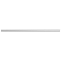 Produktbild för Klädstång 12 pcs Silver 864 x 15 x 29 mm Aluminiumlegering