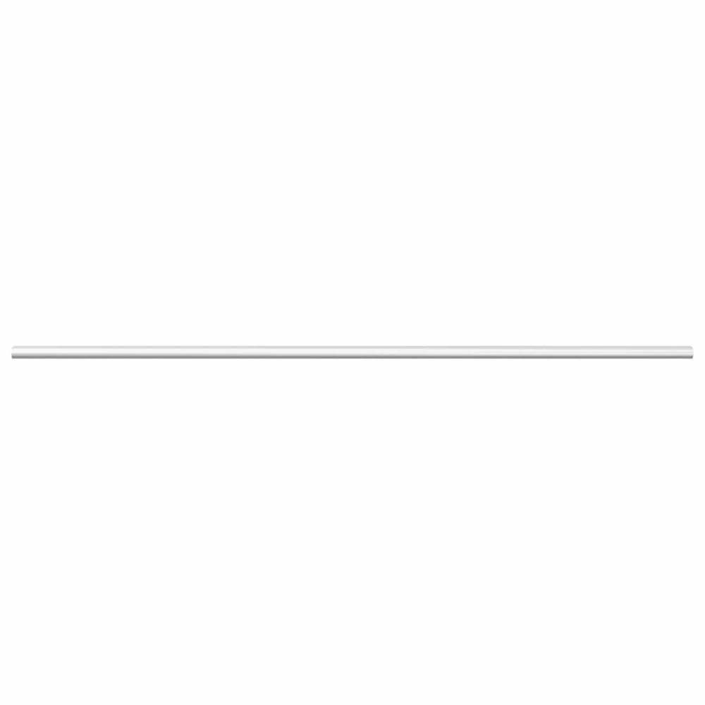 Produktbild för Klädstång 12 pcs Silver 864 x 15 x 29 mm Aluminiumlegering