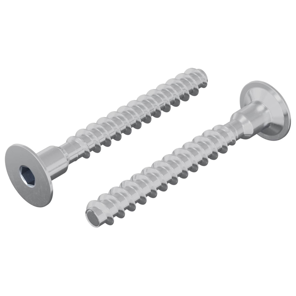 Produktbild för Skruv 2 pcs Zinkbelagd 5 x 40 mm Järn