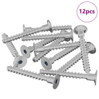 Produktbild för Skruv 12 pcs Zinkbelagd 5 x 40 mm Järn
