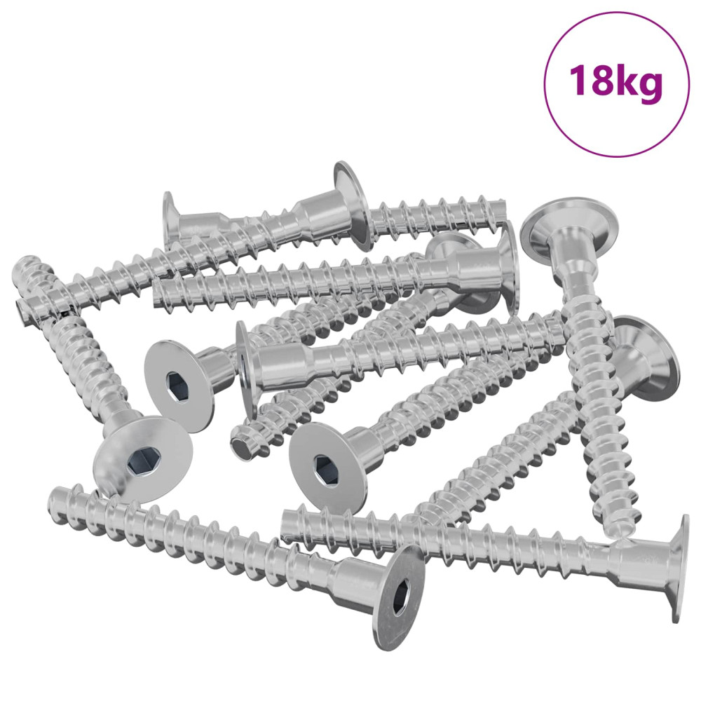 Produktbild för Skruv 5143 pcs Zinkbelagd 5 x 40 mm Järn
