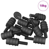 Produktbild för Distansskruv 4865 pcs Svart M4 Gummi och Stål