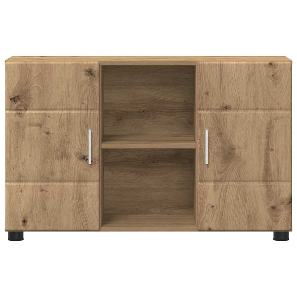 Produktbild för Sideboard FLORIN 88,5 x 30,5 x 55,5 cm Artisan Ek