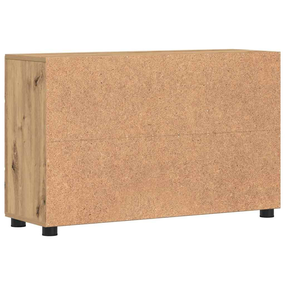 Produktbild för Sideboard FLORIN 88,5 x 30,5 x 55,5 cm Artisan Ek
