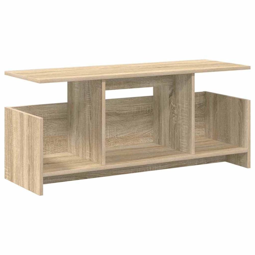 Produktbild för TV-bänk Sonoma-ek 102 x 35 x 45 cm Konstruerat trä