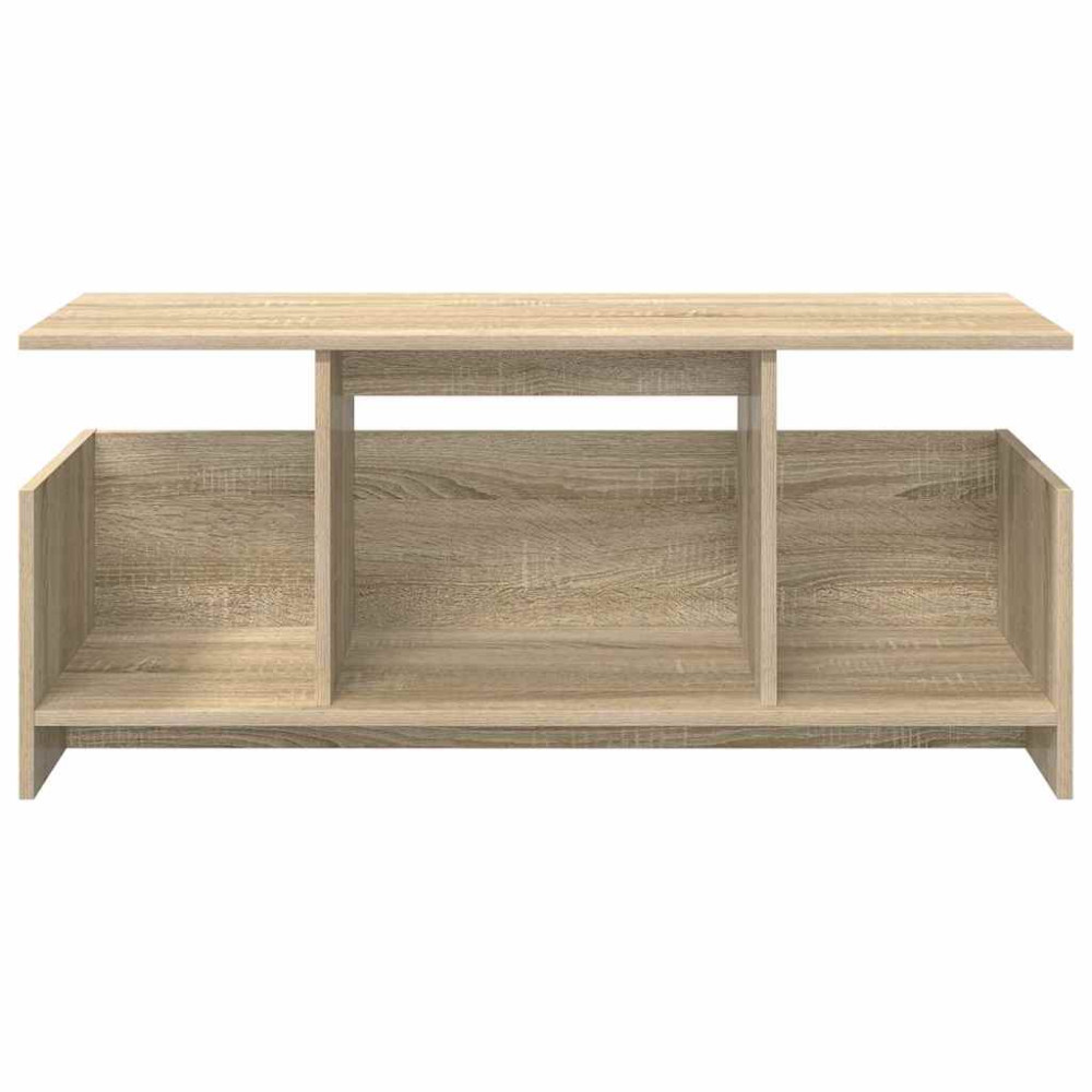 Produktbild för TV-bänk Sonoma-ek 102 x 35 x 45 cm Konstruerat trä
