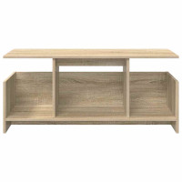Produktbild för TV-bänk Sonoma-ek 102 x 35 x 45 cm Konstruerat trä