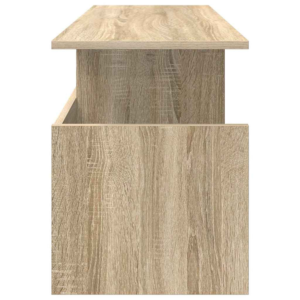 Produktbild för TV-bänk Sonoma-ek 102 x 35 x 45 cm Konstruerat trä