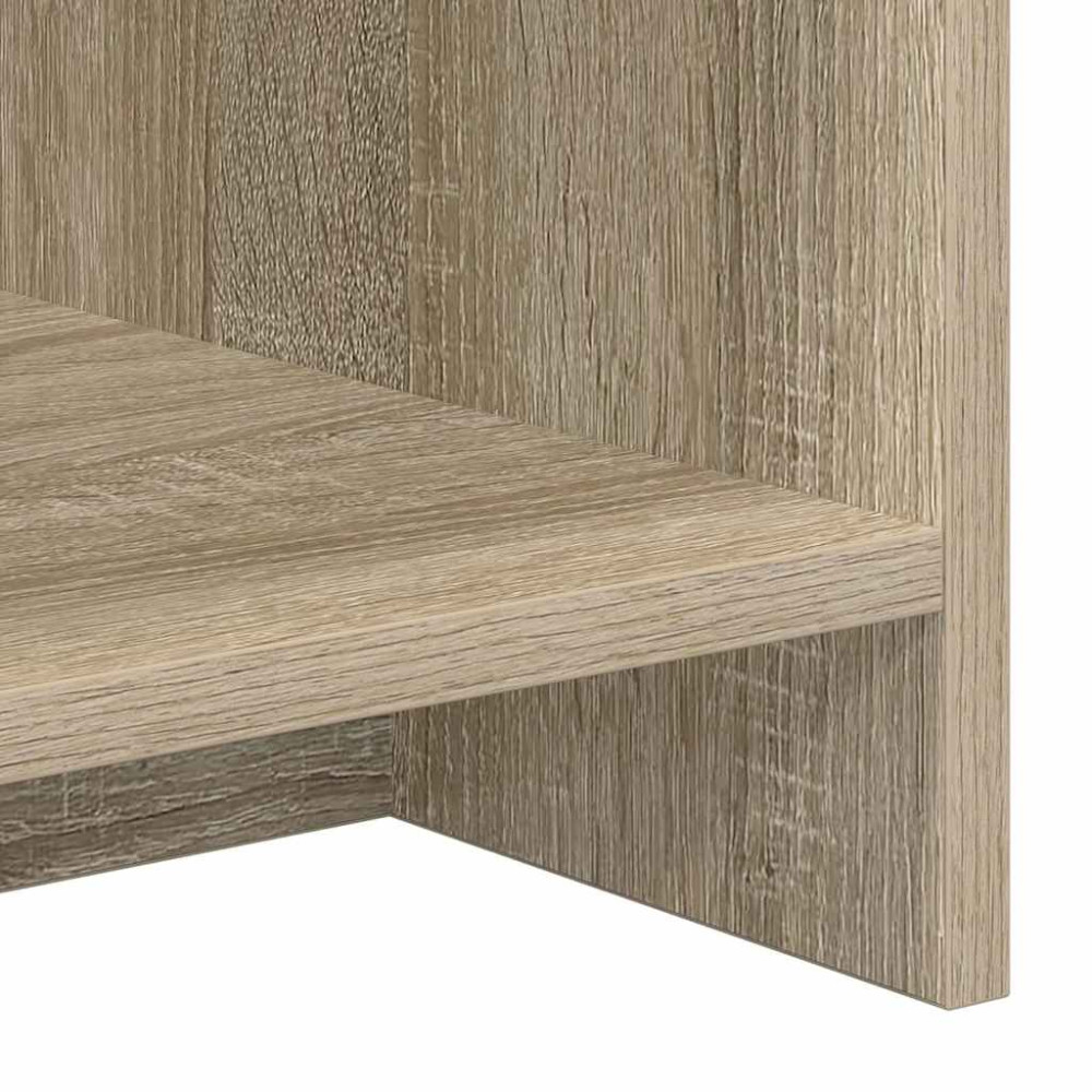 Produktbild för TV-bänk Sonoma-ek 102 x 35 x 45 cm Konstruerat trä
