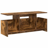 Produktbild för TV-bänk Rökt ek 102 x 35 x 45 cm Konstruerat trä