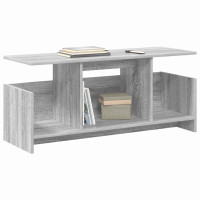 Produktbild för TV-bänk Grå Sonoma 102 x 35 x 45 cm Konstruerat trä