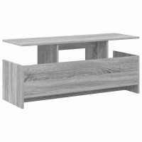 Produktbild för TV-bänk Grå Sonoma 102 x 35 x 45 cm Konstruerat trä