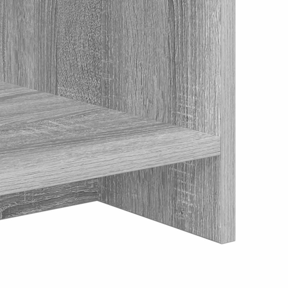 Produktbild för TV-bänk Grå Sonoma 102 x 35 x 45 cm Konstruerat trä