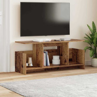 Produktbild för TV-bänk Gammalt trä 102 x 35 x 45 cm Konstruerat trä