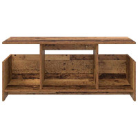 Produktbild för TV-bänk Gammalt trä 102 x 35 x 45 cm Konstruerat trä