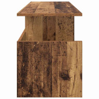 Produktbild för TV-bänk Gammalt trä 102 x 35 x 45 cm Konstruerat trä