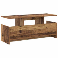 Produktbild för TV-bänk Gammalt trä 102 x 35 x 45 cm Konstruerat trä
