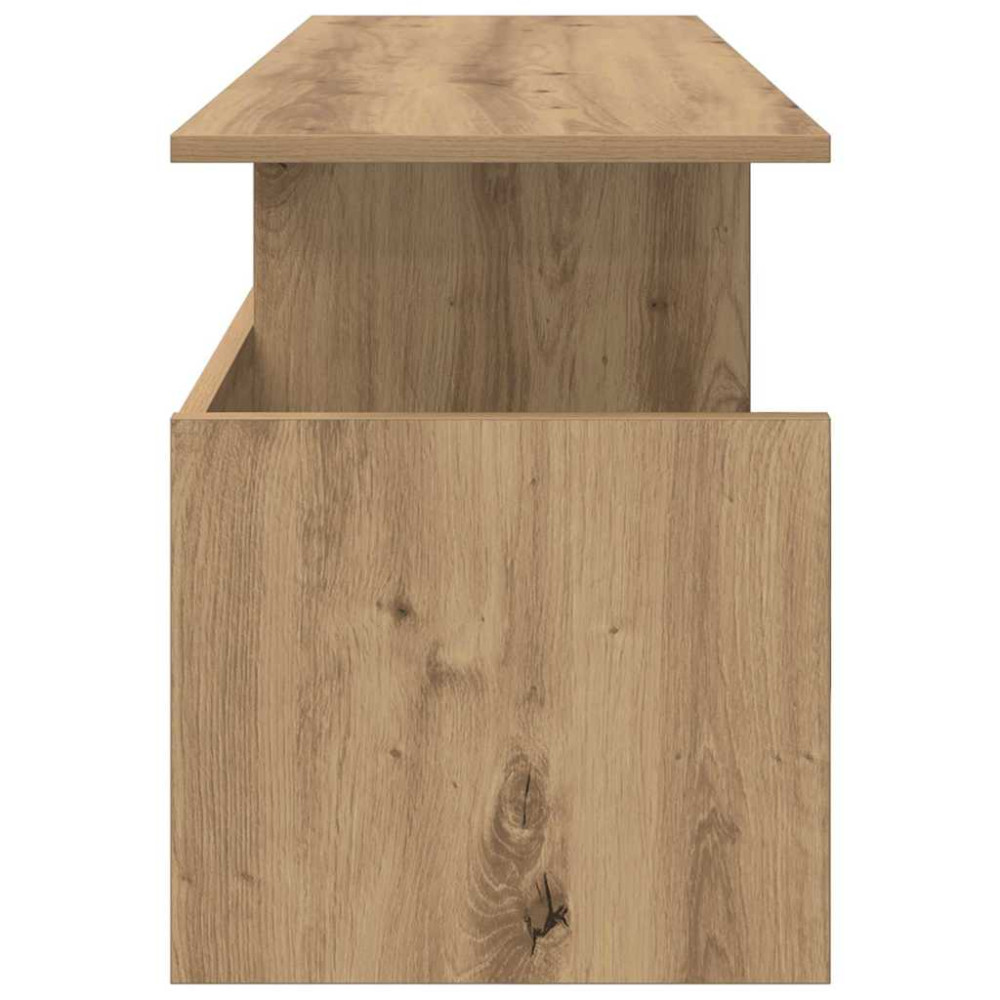 Produktbild för TV-bänk 102 x 35 x 45 cm Artisan Ek Konstruerat trä