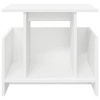 Produktbild för TV-bänk Vit 50 x 35 x 45 cm Konstruerat trä