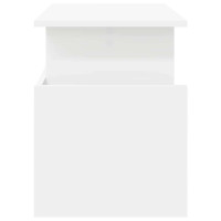 Produktbild för TV-bänk Vit 50 x 35 x 45 cm Konstruerat trä