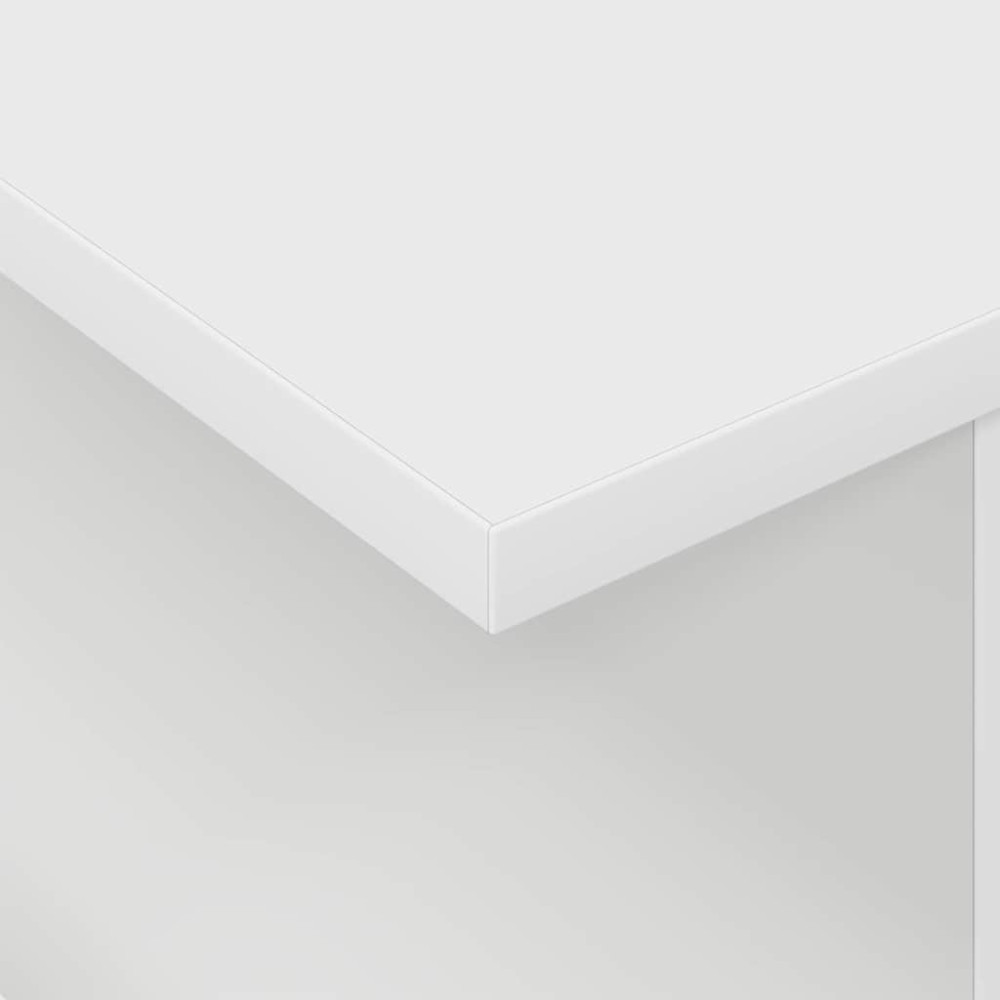 Produktbild för TV-bänk Vit 50 x 35 x 45 cm Konstruerat trä