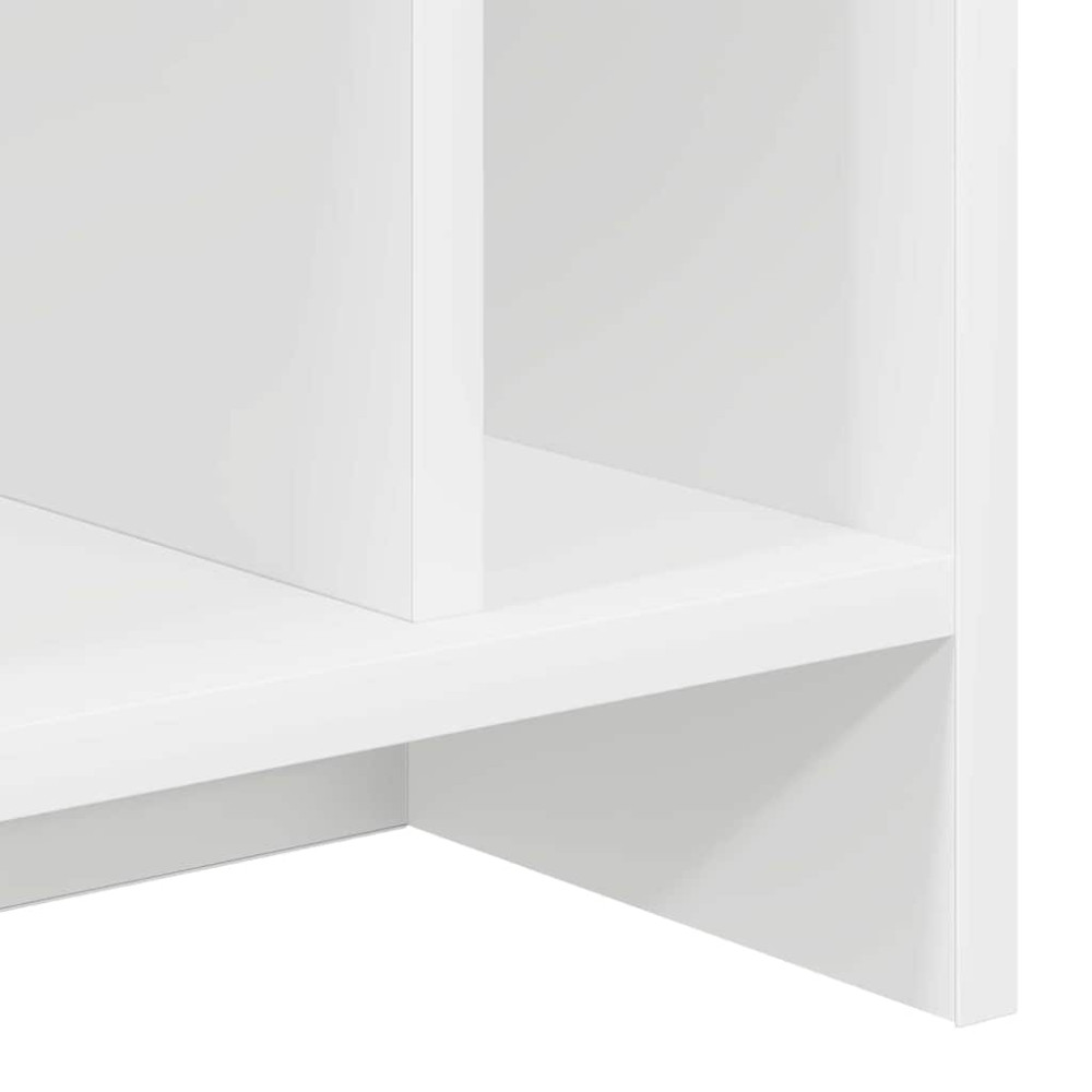 Produktbild för TV-bänk Vit 50 x 35 x 45 cm Konstruerat trä