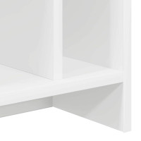 Produktbild för TV-bänk Vit 50 x 35 x 45 cm Konstruerat trä