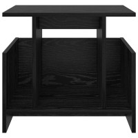 Produktbild för TV-bänk Svart Ek 50 x 35 x 45 cm Konstruerat trä